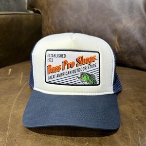 Bass Pro Shops Navy and Cream Cap